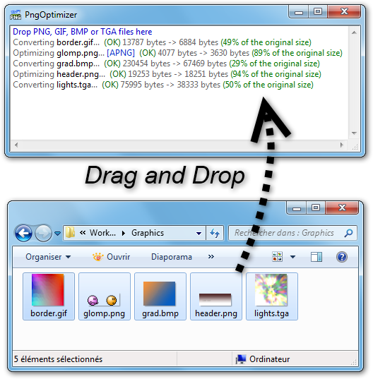 PngOptimizer 64bit screenshot